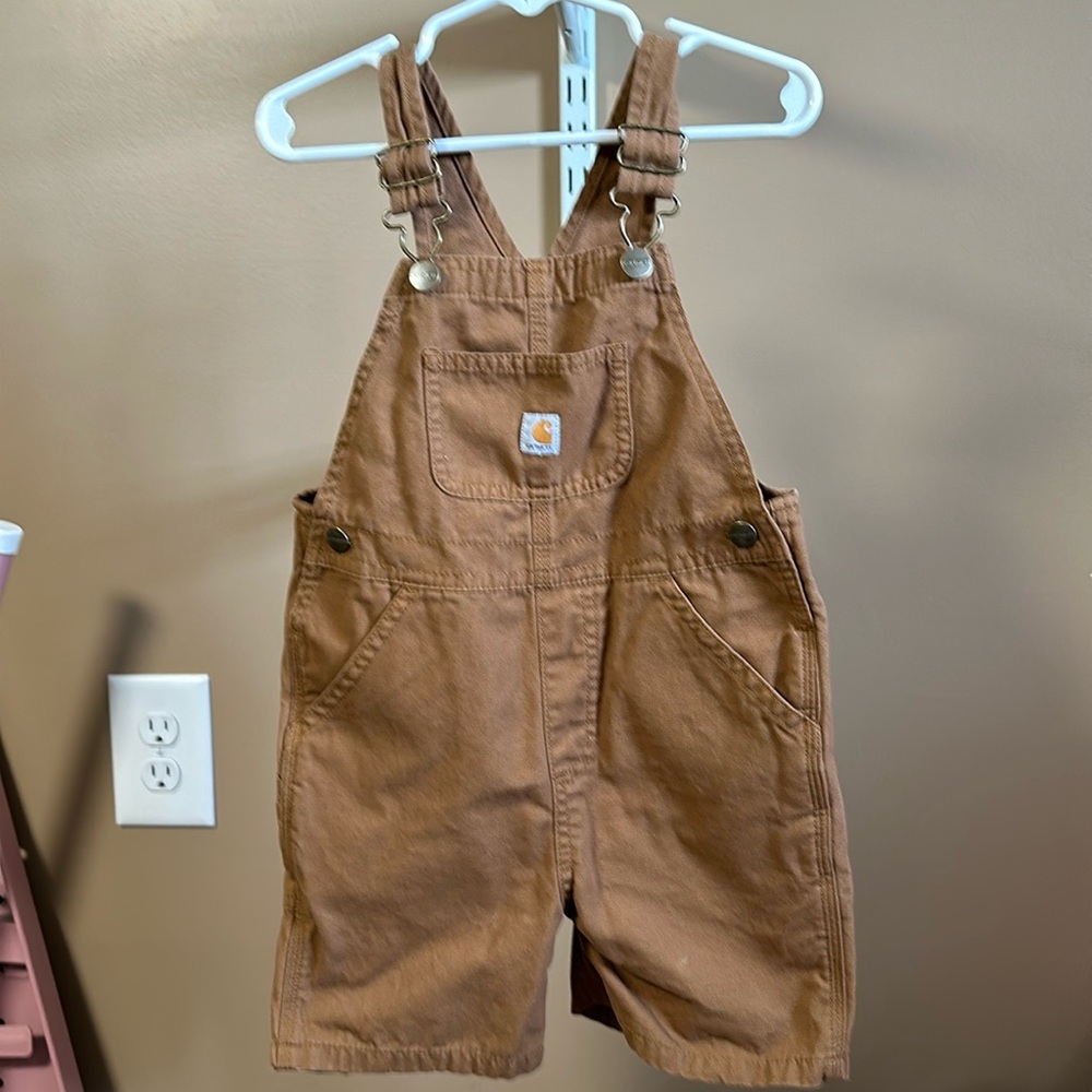 Toddler Carhartt Short Overalls - 4T